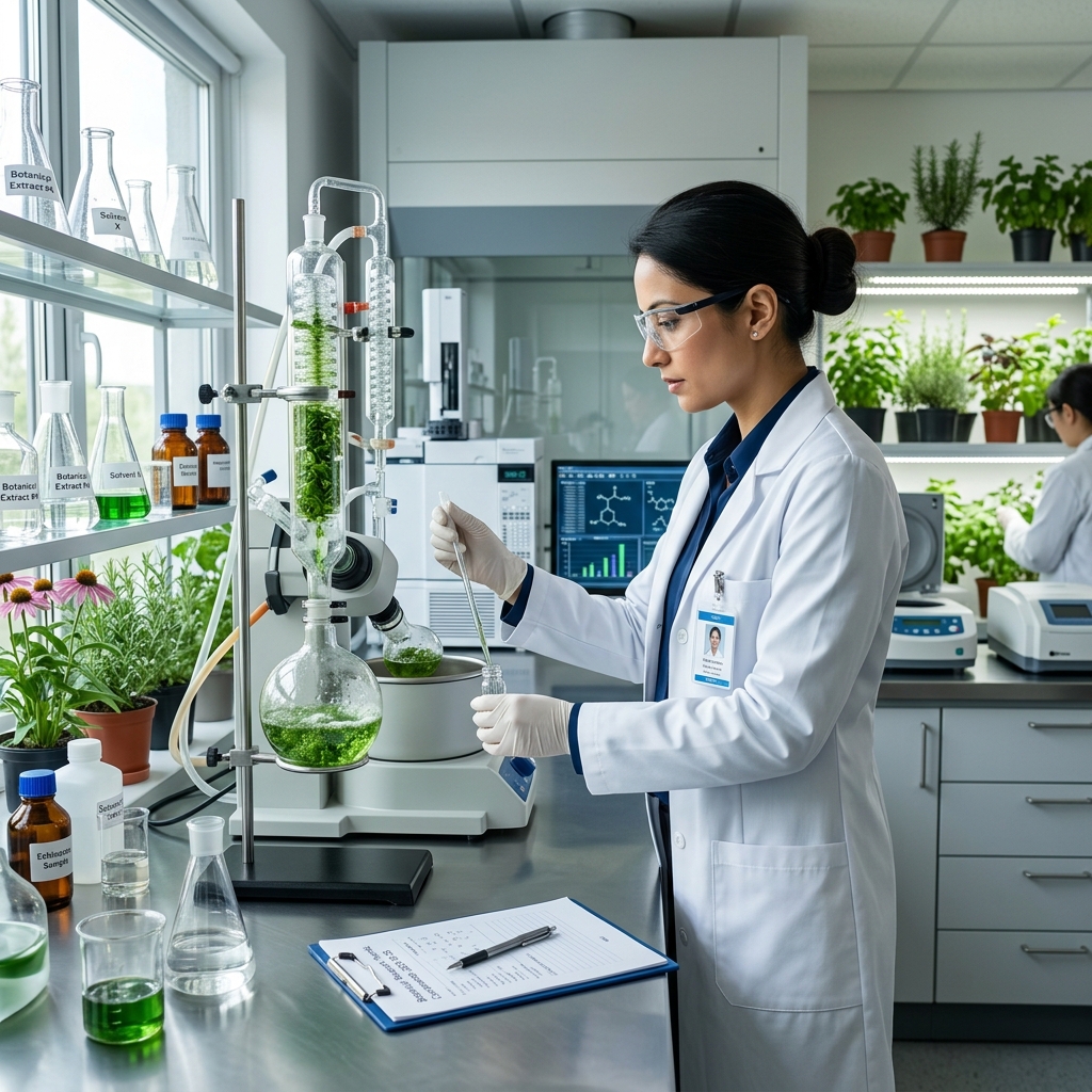 Proprietary Botanical Extraction R&D