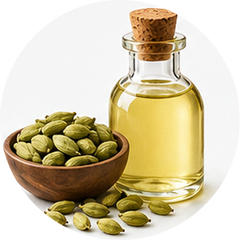 Cardamom Oil cutout