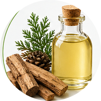 Cedarwood Oil cutout