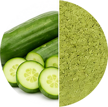 Cucumber cutout