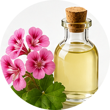 Geranium Oil cutout