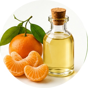 Mandarin Oil cutout