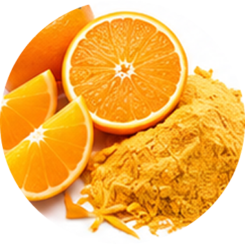 Orange cutout