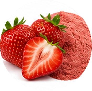 Strawberry cutout