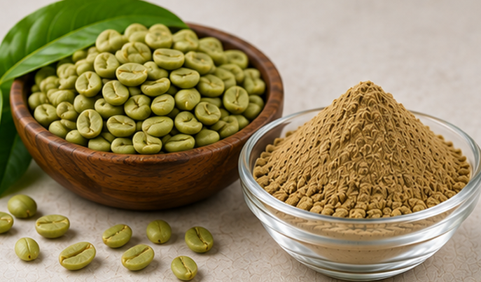 Green Coffee Extract Product Display