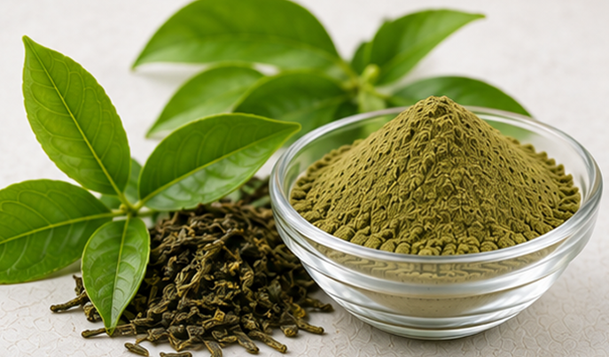 Green Tea Extract Product Display